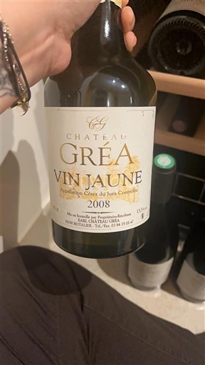 Jura Côtes-du-jura Château Gréa Vin Jaune 2008