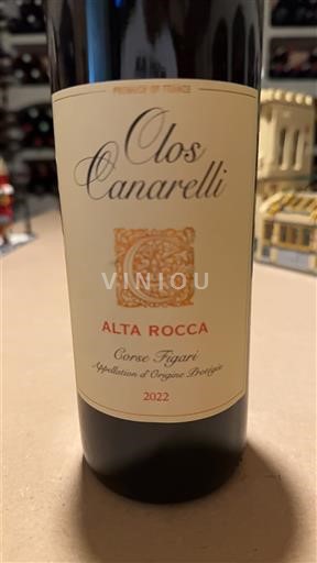 Corsica Non specificato Clos Canarelli Alta Rocca 2022