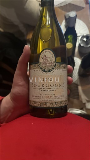 Borgonha Domaine Thierry Pinquier 2012