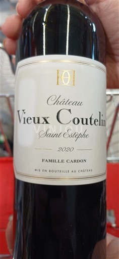 Burdeos Saint-Estèphe Château Vieux Coutelin 2020