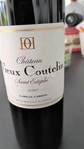 Bordoja Saint-Estèphe Château Vieux Coutelin 2020