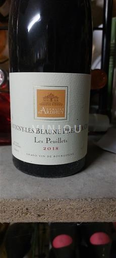 Bourgogne Savigny-lès-beaune Premier Cru Domaine Ardhuy Les Peuillets 2018