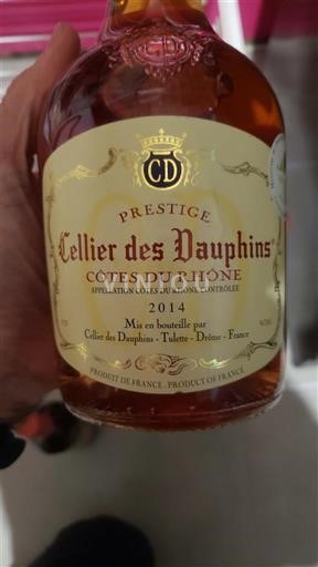 Vallée du Rhône Côtes-du-rhône Cellier des Dauphins Prestige 2014
