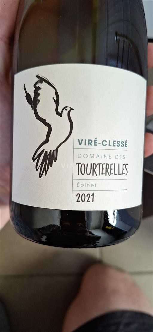 Burgundy Viré-clessé Domaine Des Tourterelles Épinet 2021