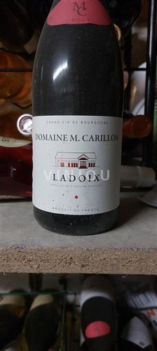 Bourgogne Ladoix Domaine M. Carillon 2017