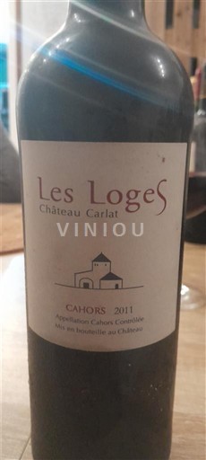 Sud-Ovest Cahors Château Carlat Les Loges 2011