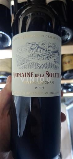 Bordeaux Pessac-Léognan Domaine La Solitude 2015