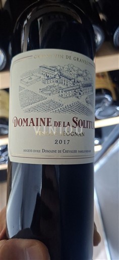Bordeaux Pessac-Léognan Domaine La Solitude 2017