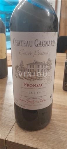 Bordeaux Fronsac Château Gagnard Pratens 2011