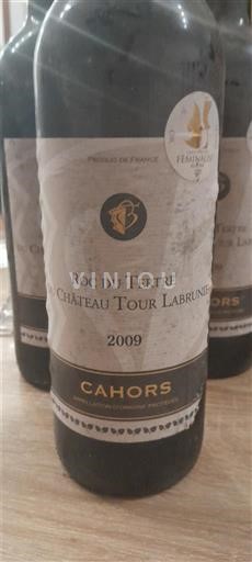 Sud-Ouest Cahors Château Tour Labrunie Roc du Tertre 2009