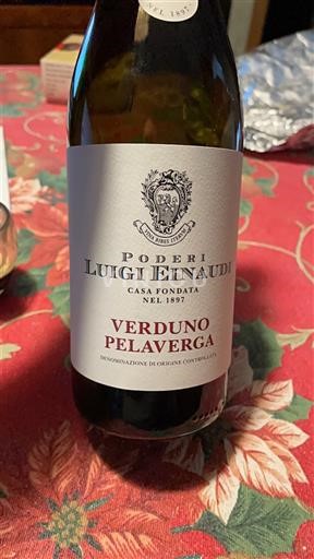 Piëmont Verduno Pelaverga Poderi Luigi Einaudi 2023