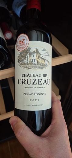 Bordeaux Pessac-Léognan Château Cruzeau 2021