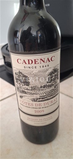 Tây Nam Côtes-de-duras Cadenac 2009