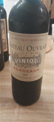 Bordeaux Château Ouvrard 2006