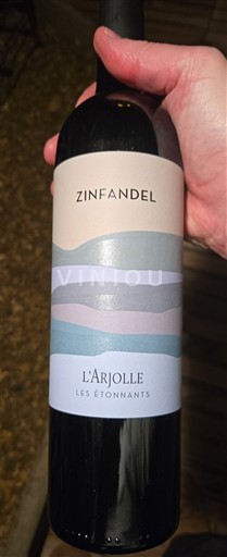 Languedoc ja Roussillon Côtes de Thongue L'Arjolle Les Étonnants Zinfandel Ei vuosikertaa