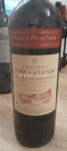 Bordeaux Sainte-Foy-Bordeaux Château Le Pré de la Lande 2005