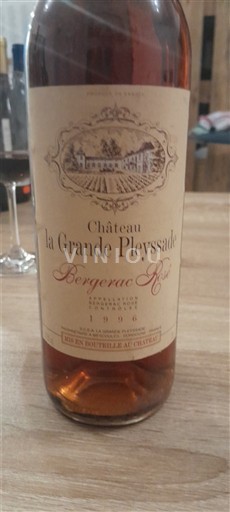 Southwest Not Specified Château La Grande Pleyssade 1996