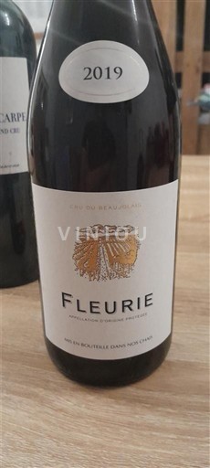 Beaujolais Fleurie. Fleurie 2019