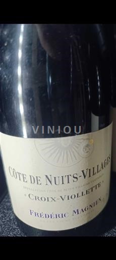 Bourgogne Côte de nuits villages Frédéric Magnien Croix-Violette 2016