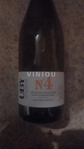 Sud-Vest Côtes de Gascogne Uby N°4 2022