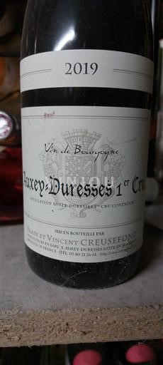 Burgundy Auxey-Duresses Premier Cru Alain et Vincent Creusefond 2019