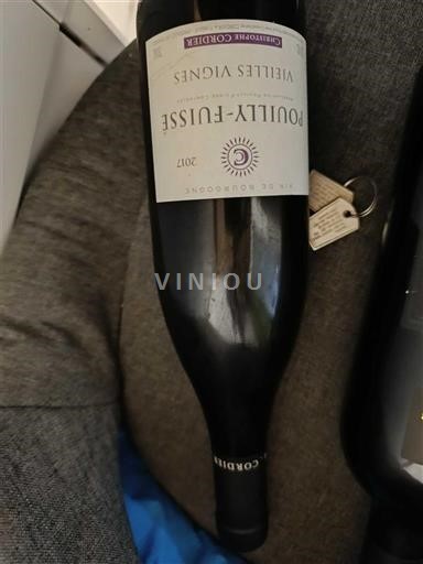 Burgundsko Pouilly-fuissé Cordier Vieilles Vignes 2017