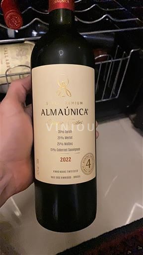 Serra Gaúcha Vale dos Vinhedos Almaúnica Premium 2022