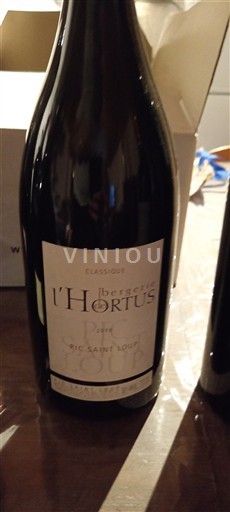 Languedoc Pic-saint-loup Domaine L'Hortus Classique Không niên vụ