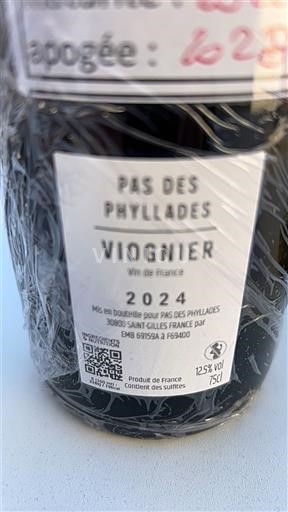 Languedoc Not Specified Pas des Phyllades Viognier 2024