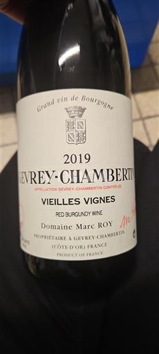Burgundsko Gevrey-Chambertin Domaine Marc Roy Vieilles Vignes 2019