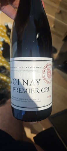 Bourgogne Volnay Premier Cru Domaine Marquis Angerville 2020