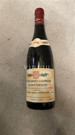 Burgundija Nuits-Saint-Georges Premier Cru Domaine Robert Chevillon Les Bousselots 1996