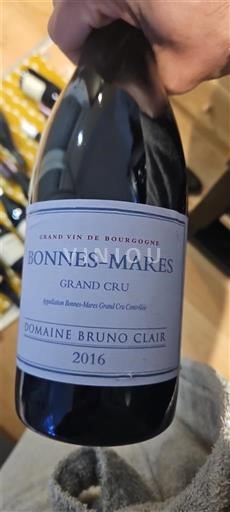 Burgundsko Bonnes-mares Grand Cru Domaine Bruno Clair 2016