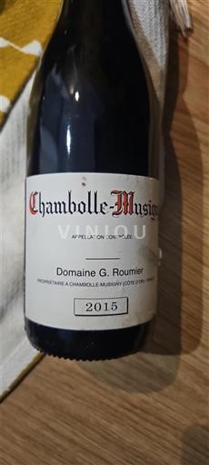 Bourgogne Chambolle-Musigny Domaine G. Roumier 2015