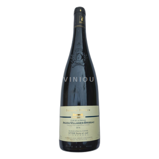 Údolí Loiry Anjou Villages Brissac Domaine Dittière Clos de la Grouas 2016