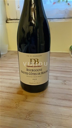 Burgundi Beaunen Ylämaat Domaine Bouthemet 2023