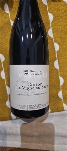 Bourgogne Corton Grand Cru Domaine Des Croix La Vigne au Saint 2015