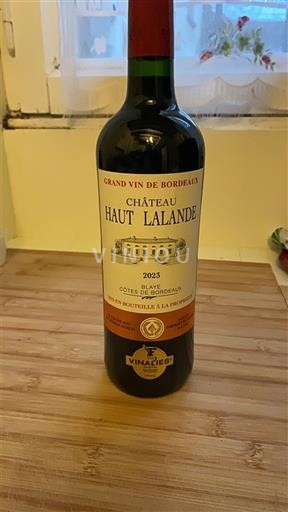 Bordeaux Côtes-de-Bordeaux Château Haut Lalande 2023