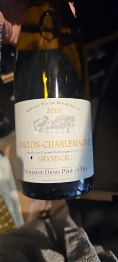 Borgogna Corton-charlemagne Grand Cru Domaine Denis Père et Fils 2017