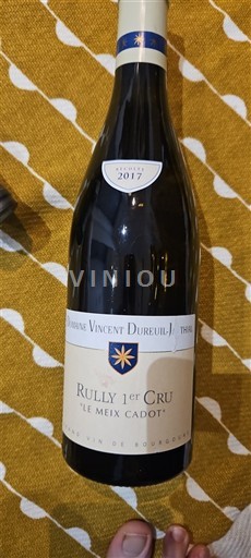 Burgundi Määrittelemätön Premier Cru Domaine Vincent Dureuil-Janthial Le Meix Cadot 2017