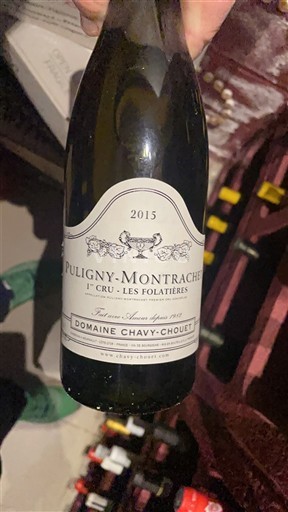 Bourgondië Puligny-Montrachet Premier Cru Domaine Chavy-Chouet Les Folatières 2015