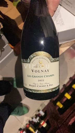 Burgundsko Volnay Piguet-Chouet & Fils Les Grands Champs 2022