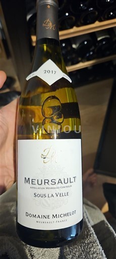 Borgogna Meursault Domaine Michelot Sous la Velle 2017