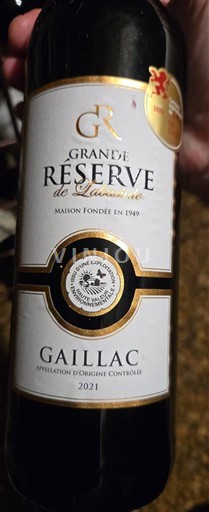 Sudoeste Gaillac Grande Réserve de Gaillac 2021