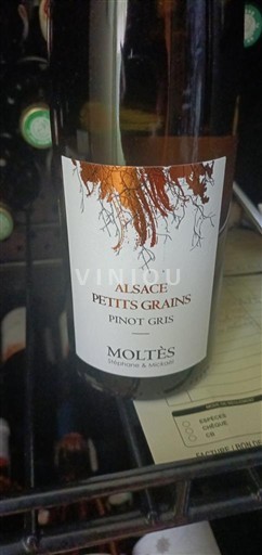 Alsace Moltes Petits Grains 2022