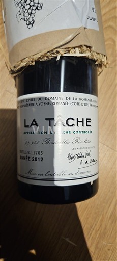 Burgundi La Tâche Grand Cru Domaine La Romanée-Conti La Tâche 2012