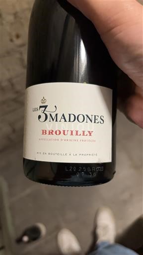 Beaujolais Brouilly Les 3 Madones 2023 Ikke årgangsbestemt