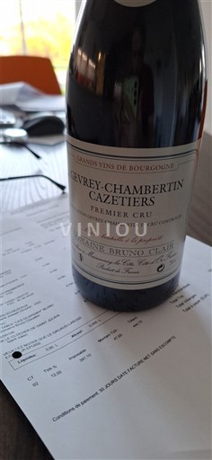 Burgundsko Gevrey-Chambertin Premier Cru Domaine Bruno Clair Cazetiers Neročník