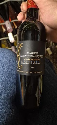 Burdeos Blaye-Côtes de Burdeos Château Les Petits Ardouins Prestige 2020