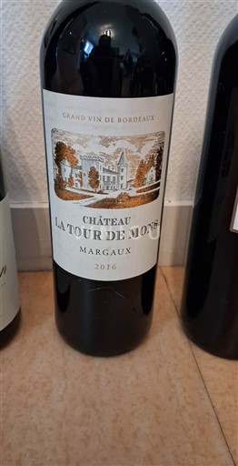 Bordeaux Margaux Château La Tour de Mons 2016
